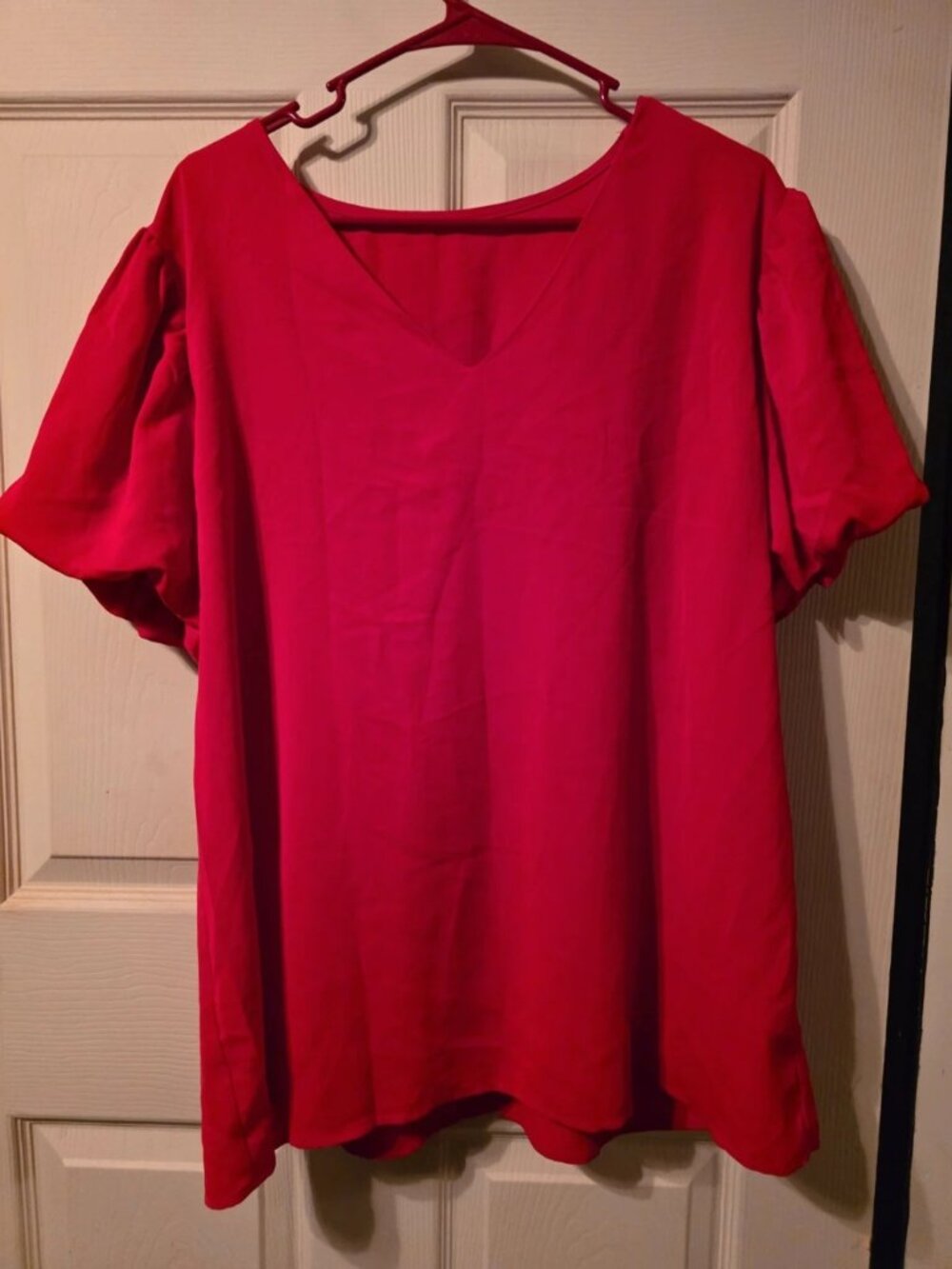 Red Blouse 2XL